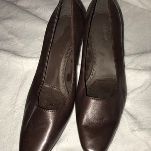 Brown heels